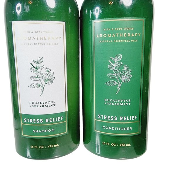 Bath & Body Works Hair Stress Relief Eucalyptus Spearmint Shampoo